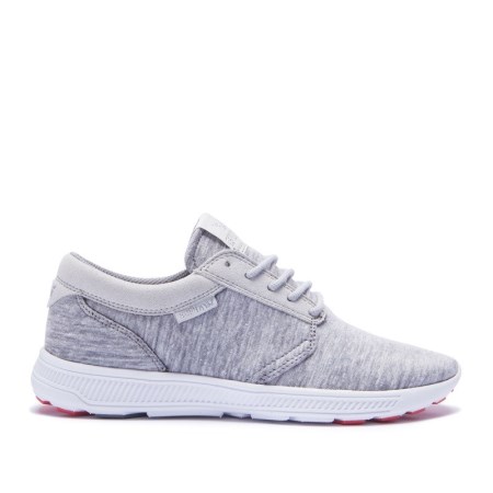 Supra Hammer Run Womens Low Tops Shoes Grey UK 48HNO